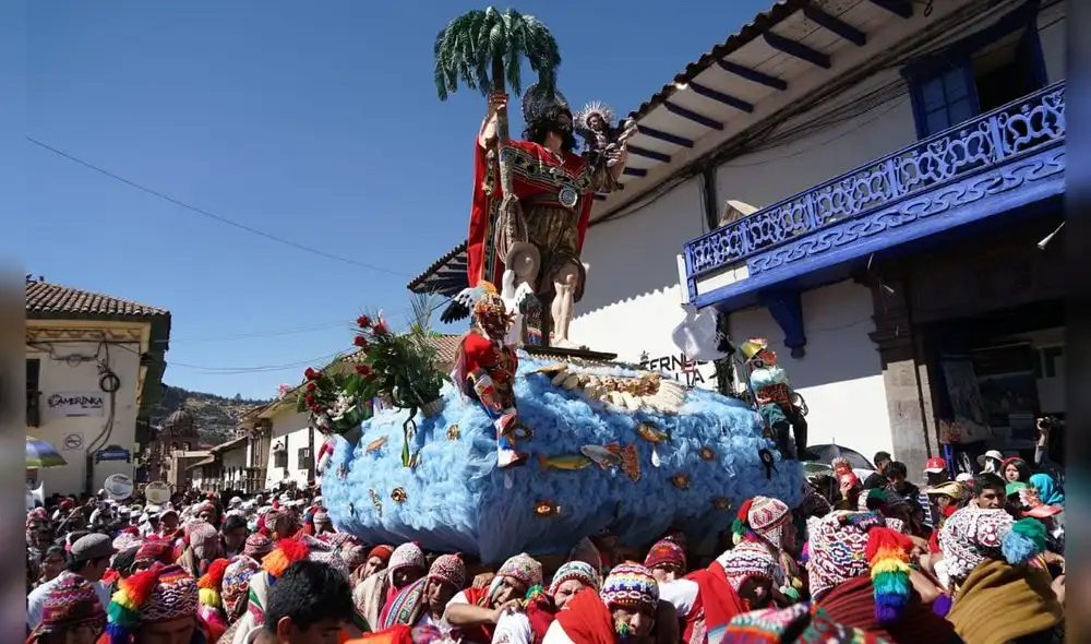 Empezó la fiesta del Corpus Christi en Cusco [VIDEO]