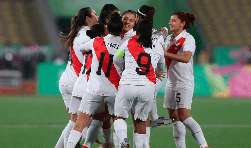 Steffani Otiniano es la primera jugadora peruana en marcar un gol en la historia de los Juegos Panamericanos. | Foto: @SeleccionPeru