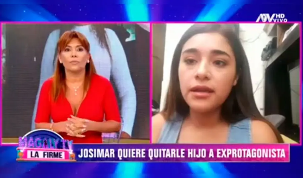 La 'exprotagonista' del salsero rompió su silencio durante una videollamada con el programa de Magaly Medina. La 'exprotagonista' del salsero rompió su silencio durante una videollamada con el programa de Magaly Medina.