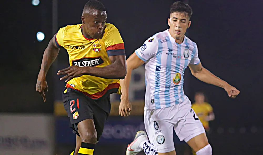 Barcelona SC cayó ante Guayaquil City en la octava fecha de la Liga Pro de Ecuador. Foto: Twitter Barcelona SC