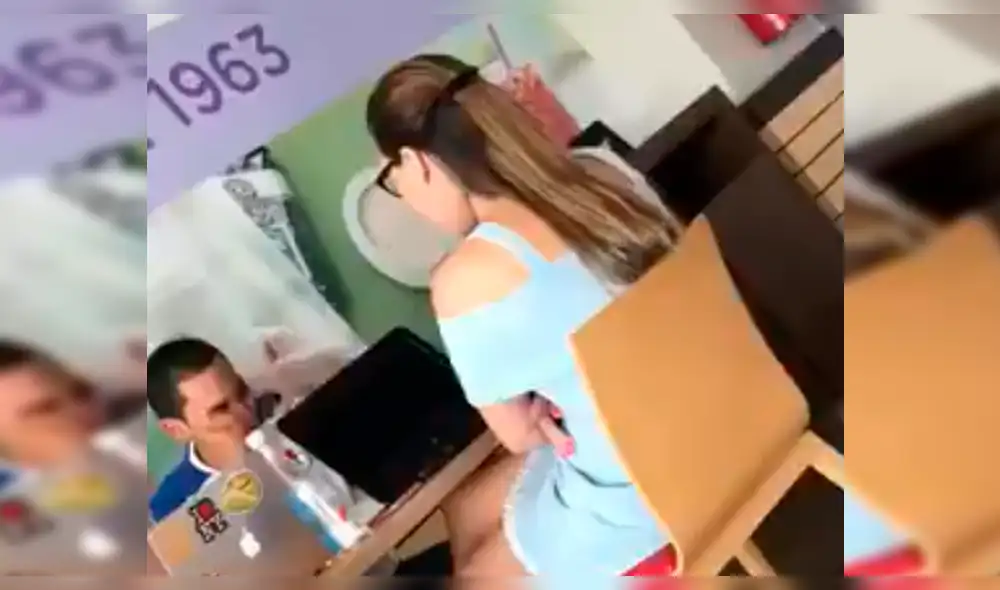 Facebook Viral: Captan a mujer haciendo tocamientos íntimos a un joven [VIDEO]