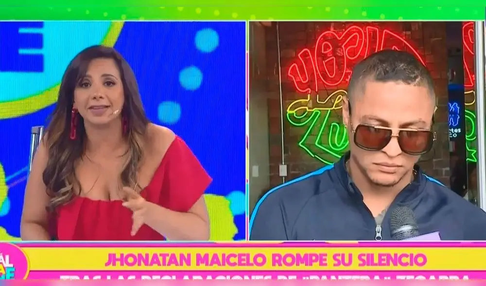 Mónica Cabrejos y Jonathan Maicelo