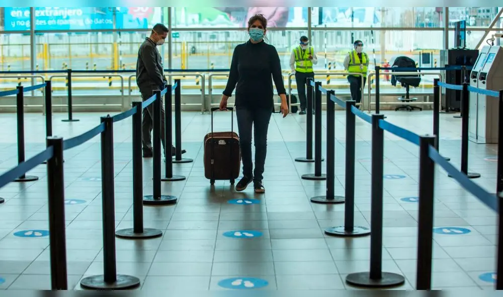 Aeropuerto Jorge Chávez presentó nuevos protocolos de seguridad. (Fotos: John Reyes / La República)