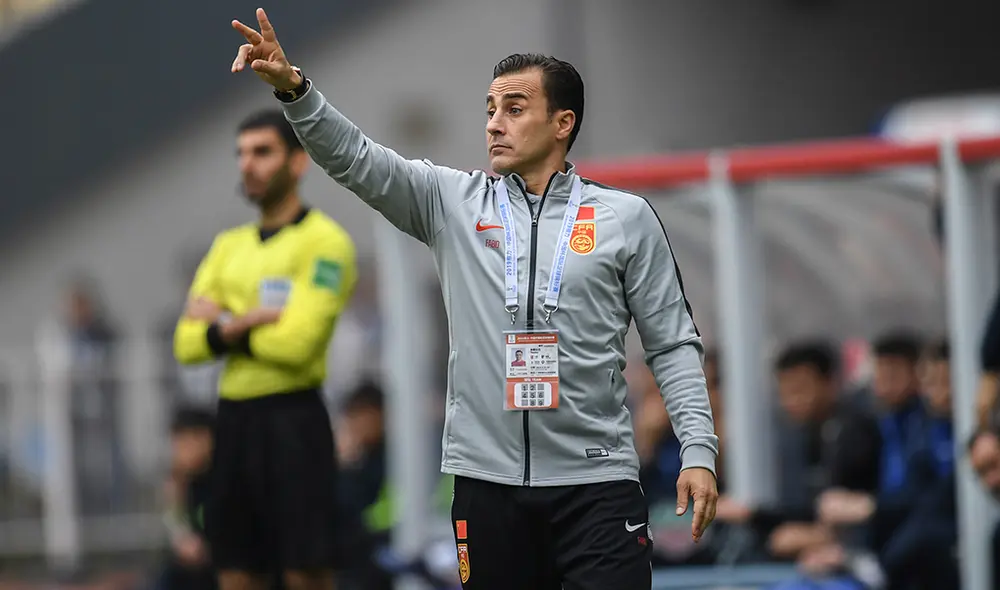 Fabio Cannavaro habla sobre el coronavirus desde China. Foto: AFP Fabio Cannavaro habla sobre el coronavirus desde China. Foto: AFP