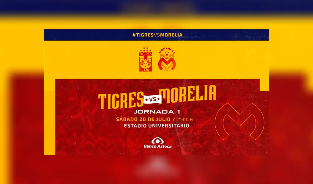 Tigres vs. Morelia EN VIVO HOY vía Televisa, Univisión y IZZI por la fecha 1 del Torneo Apertura Liga MX. Tigres vs. Morelia EN VIVO HOY vía Televisa, Univisión y IZZI por la fecha 1 del Torneo Apertura Liga MX.