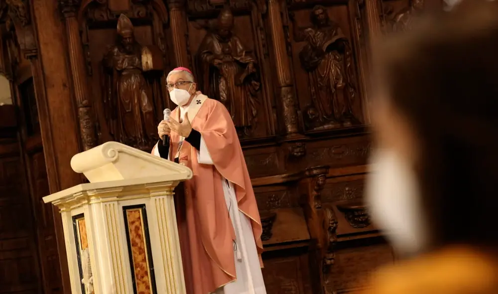 La catedral de Lima abre sus puertas para dar misa presencial. Foto: John Reyes/ La República. La catedral de Lima abre sus puertas para dar misa presencial. Foto: John Reyes/ La República.