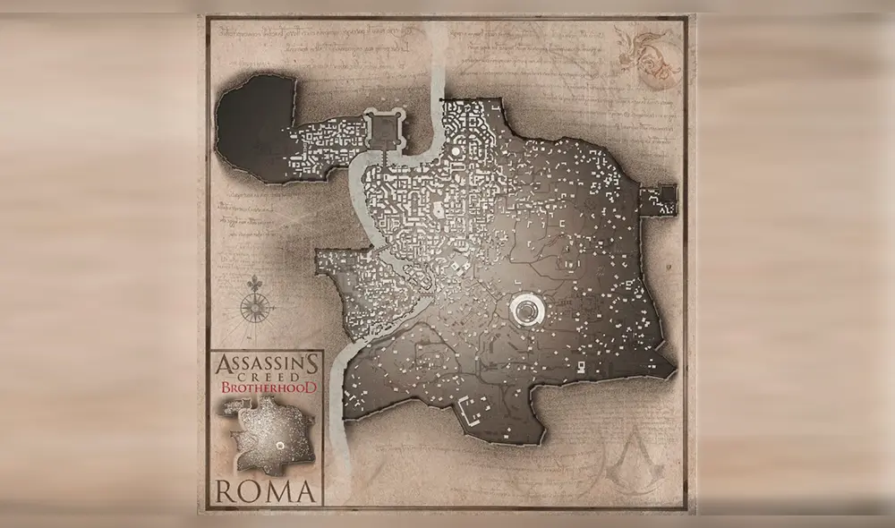 Assassin’s Creed: Todos los mapas comparados en tamaño [FOTOS]