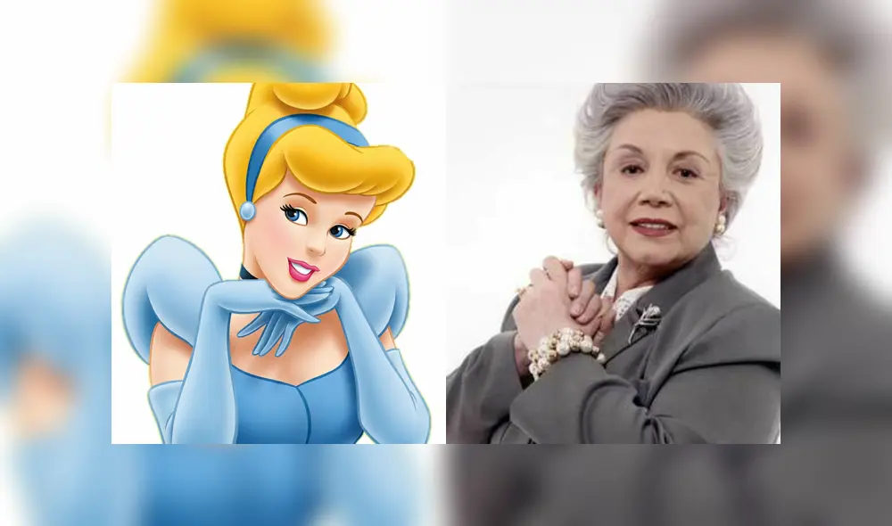 Murió Evangelina Elizondo, voz de 'La cenicienta' de Disney