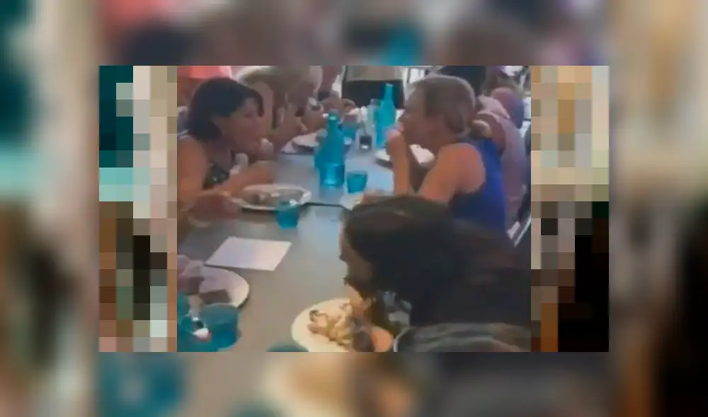 Participaba en concurso de comelones y muere atragantada por un trozo de pastel [VIDEO]