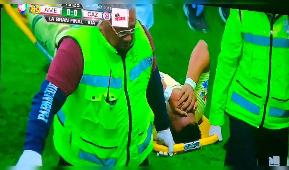 América vs Cruz Azul: Las lesiones de Uribe y Martínez que obligaron sus cambios [VIDEOS]