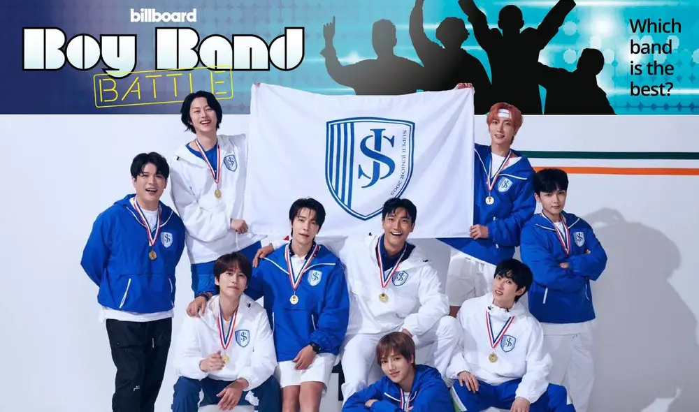 El grupo coreano Billboard gana batalla de boybands de Billboard. Foto: composición La República / SM / Billboard
