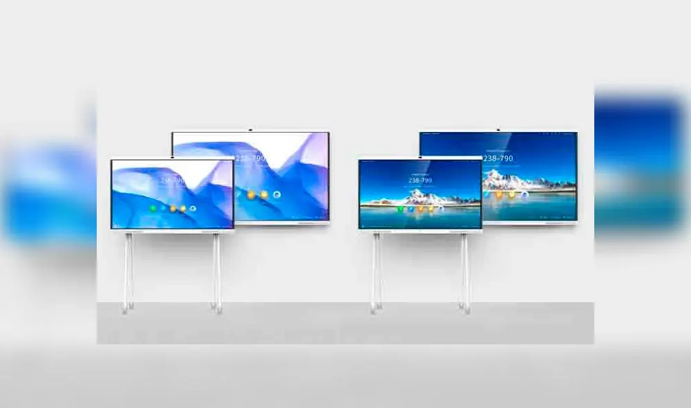 La nueva serie consta de tres modelos principales, IdeaHub S, Pro y Enterprise, todos disponibles en modelos de 65 y 86 pulgadas. (Fotos: Huawei) La nueva serie consta de tres modelos principales, IdeaHub S, Pro y Enterprise, todos disponibles en modelos de 65 y 86 pulgadas. (Fotos: Huawei)