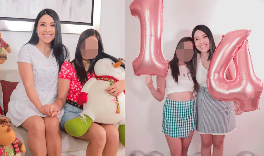 Tula Rodríguez y su hija crean contenido en sus redes sociales. Foto: composición LR/Instagram