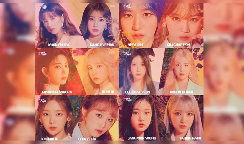 El grupo de Kpop debutó con el single "La vie en Rose" en el 2018.