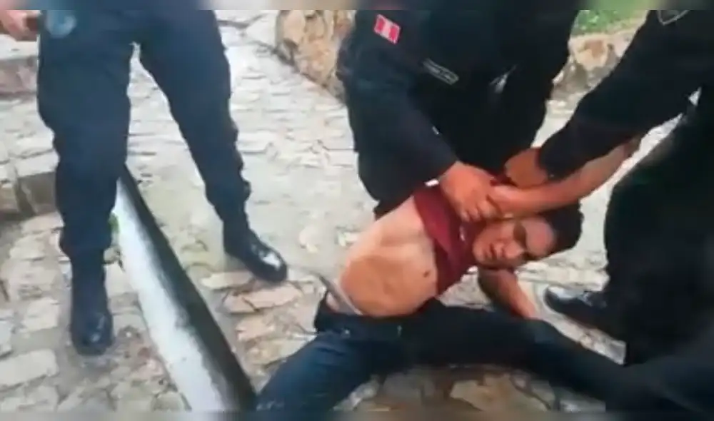 Asalto. Intervenido fue encontrado con objeto punzocortante.