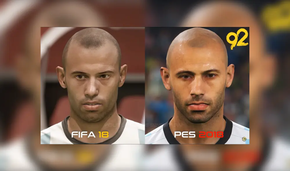 Fifa o Pes: ¿Quién tiene los futbolistas más parecidos a la vida real? Fifa o Pes: ¿Quién tiene los futbolistas más parecidos a la vida real?