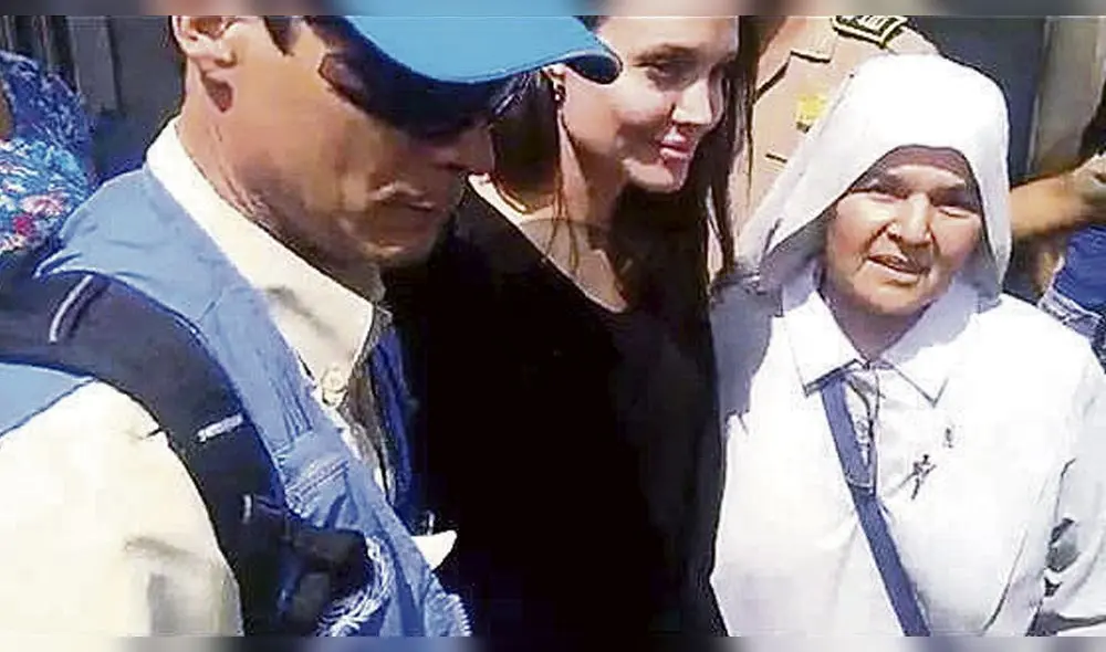 Angelina Jolie visitó a migrantes venezolanos en Tumbes