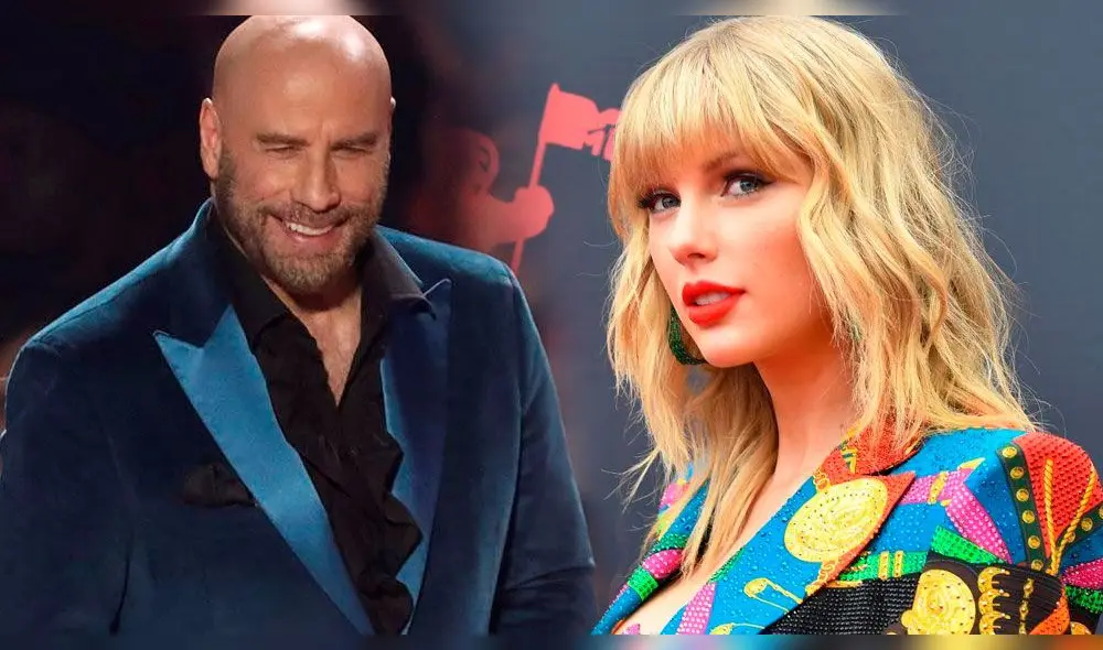 John Travolta confunde a Taylor Swift con drag queen en los MTV Music Awards [VIDEO]
