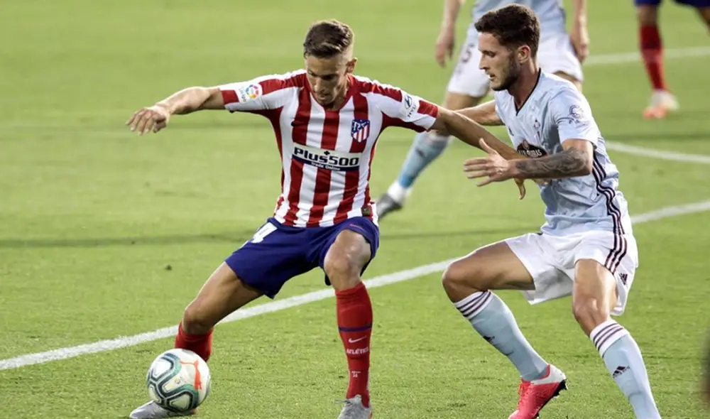 Atlético de Madrid se enfrenta a Celta de Vigo en la fecha 35 de LaLiga. | Foto: EFE