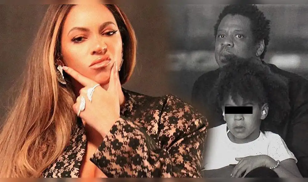 Blue Yvy, hija mayor de la cantante recibió críticas por su parecido a su padre Jay Z.