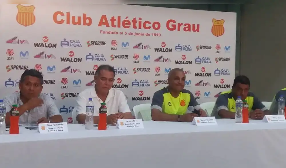 Presentación del nuevo técnico de Atlético Grau de Piura