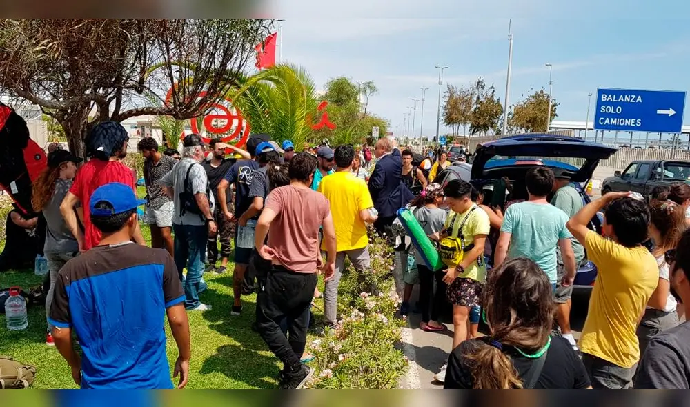 Turistas Chile Tacna