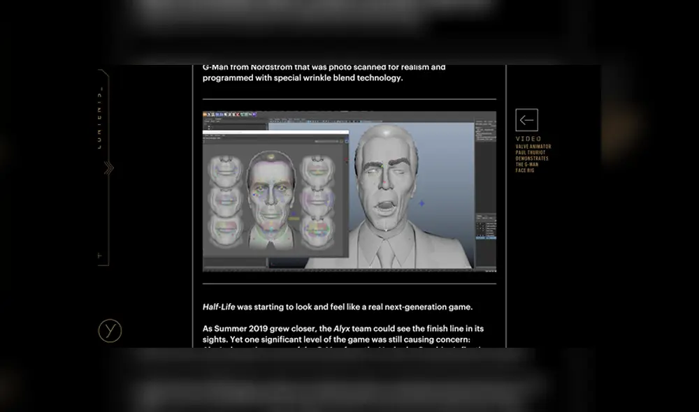 Fue escrito por el reconocido periodista Geoff Keighley. Fue escrito por el reconocido periodista Geoff Keighley.