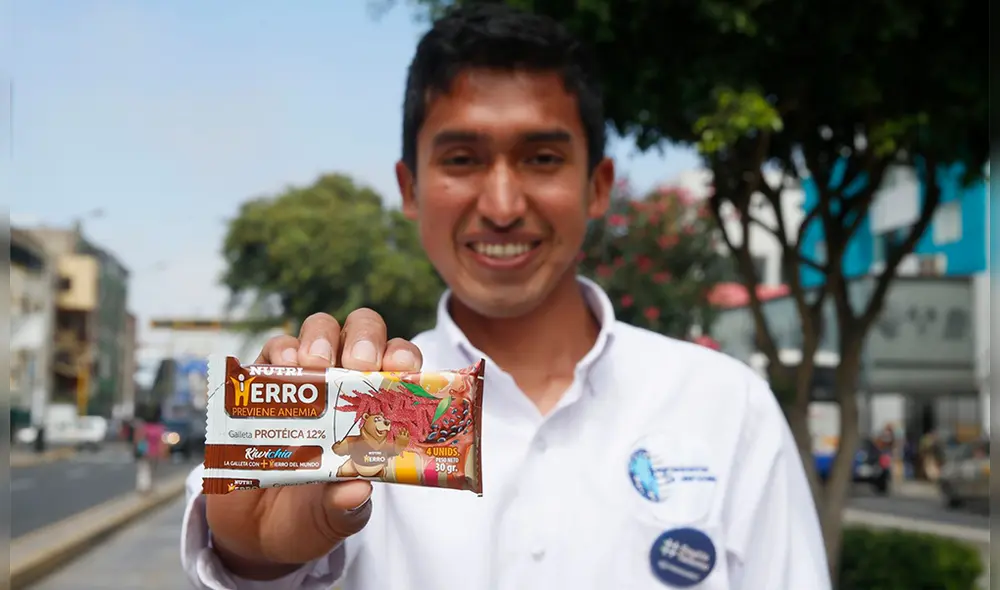 El ingeniero agroindustrial señaló que tuvo anemia cuando era niño, por lo que luchar contra esta afección es un compromiso personal. (Foto: Andina) El ingeniero agroindustrial señaló que tuvo anemia cuando era niño, por lo que luchar contra esta afección es un compromiso personal. (Foto: Andina)