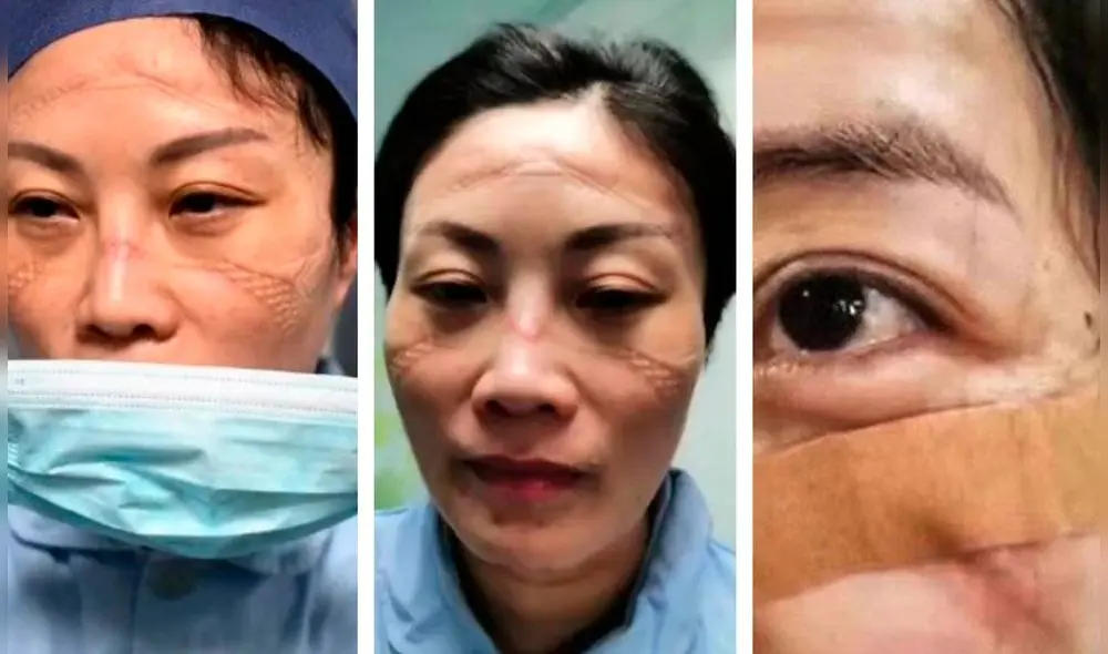 El coronavirus invadió un hospital de Wuhan y contaminó al personal médico. Foto: Difusión.