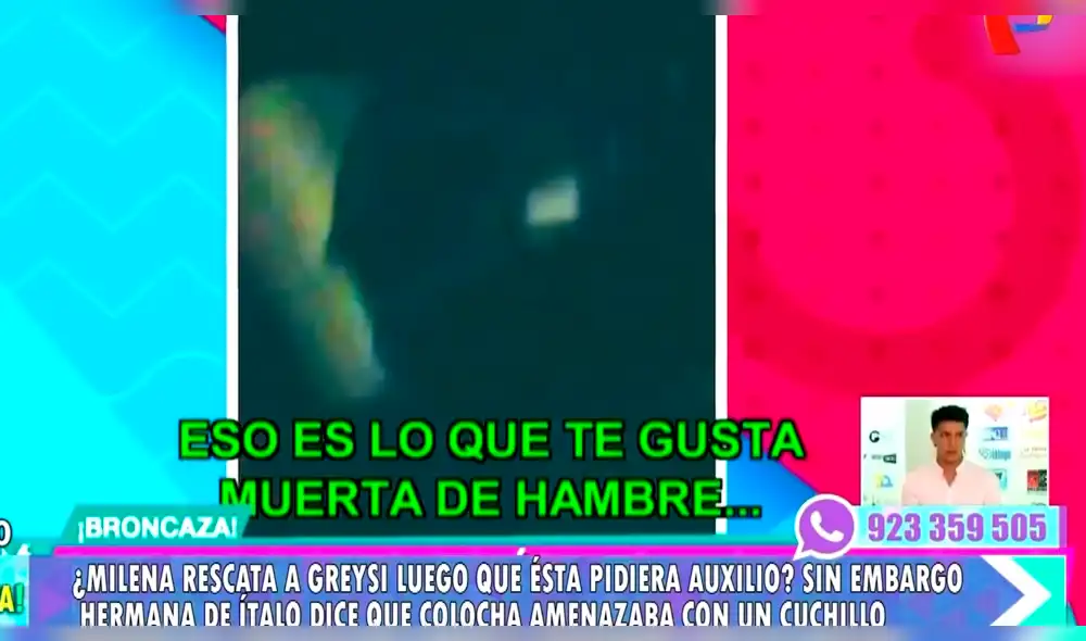 Milena Zárate "rescata" a su hermana tras pedir auxilio por maltrato de su esposo [VIDEO]