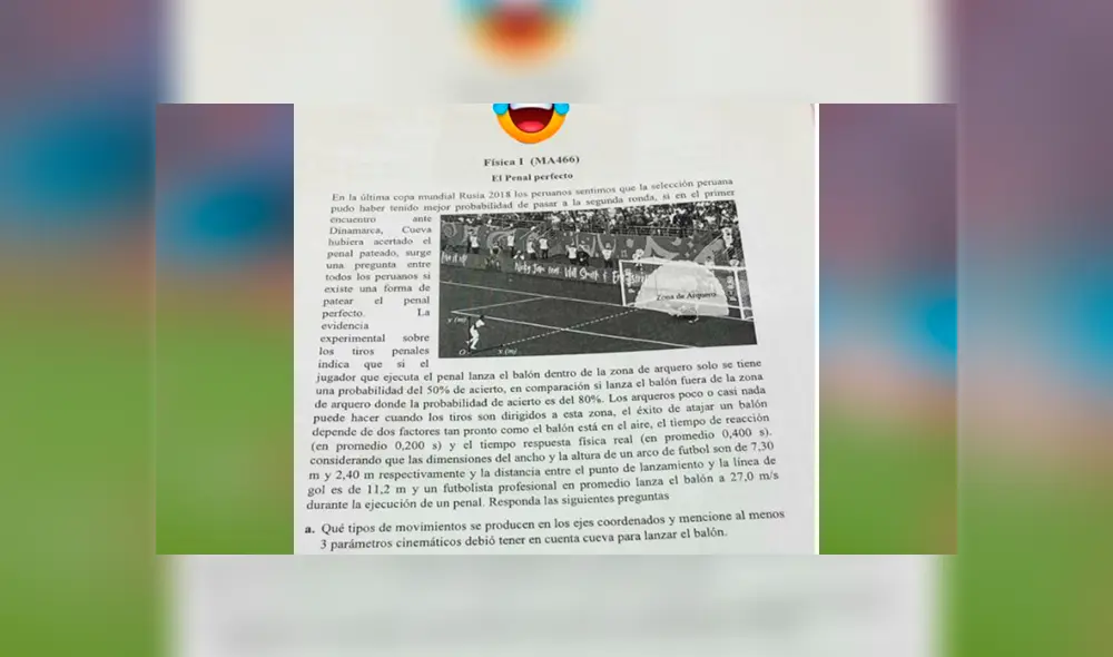 Facebook: peruano enseña Física usando como ejemplo el penal que falló Cueva en Rusia 2018 [FOTOS]