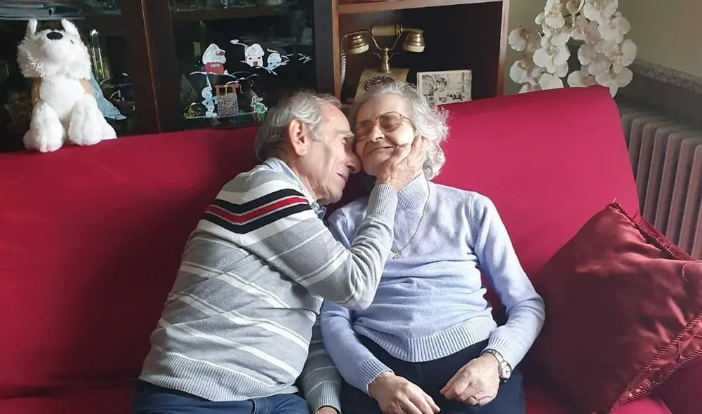 Stefano y Carla volvieron a estar juntos después de diez de hospitalización. Foto: Facebook / Patrizia Babieri