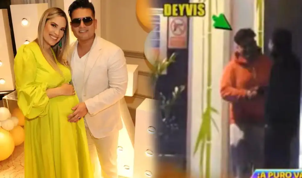 Cassandra Sánchez y Deyvis Orosco son padres de un niño. Foto: composición LR/ difusión / Captura ATV