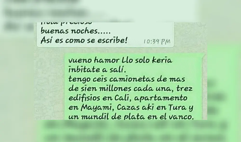 WhatsApp: hombre con mala ortografía logró 'conquistar' a chica con un simple truco [FOTOS] 