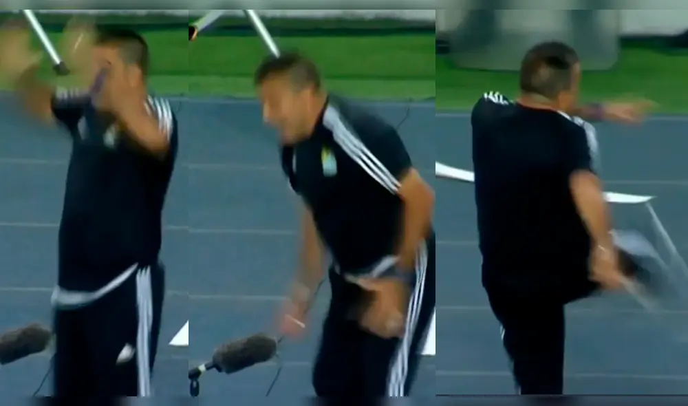 Cristal vs Concepción: Claudio Vivas y su furiosa reacción tras el error de Pacheco [VIDEO]