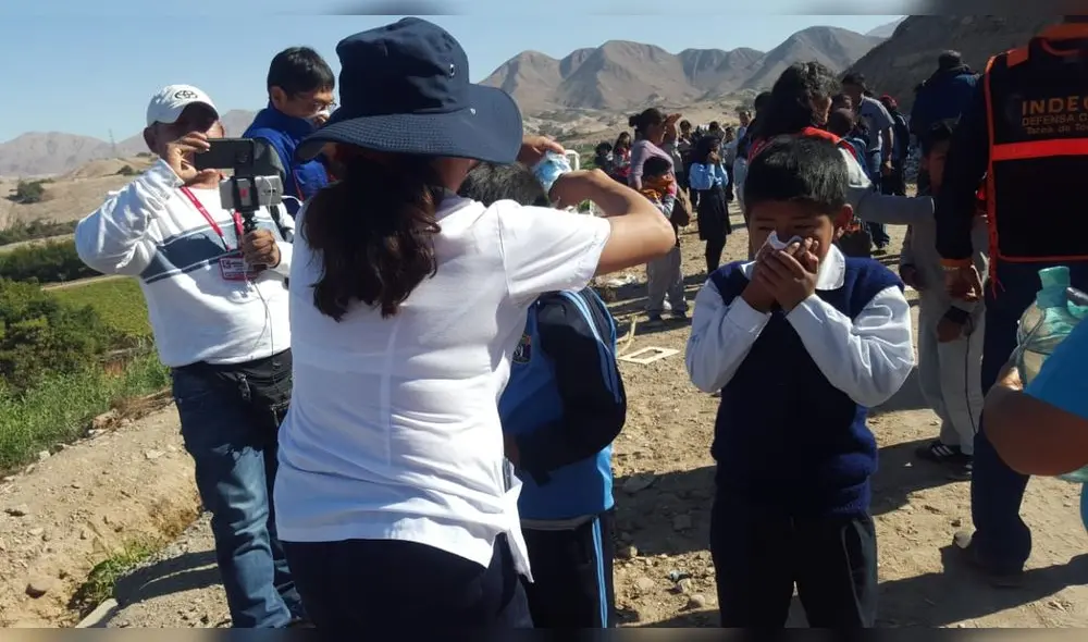 Intoxicación de escolares en Moquegua Intoxicación de escolares en Moquegua