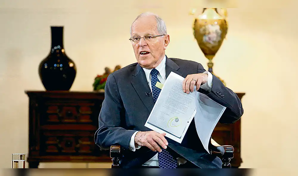 Presidente Kuczynski entregará su información bancaria a la Fiscalía