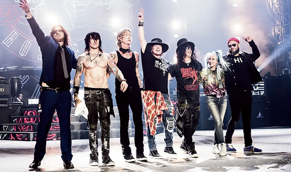 La banda liderada por Axl Rose superó en ingresos a ‘A Bigger Bang Tour’ de The Rolling Stones.