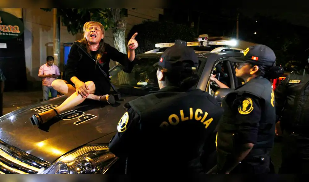 Alberto Fujimori: realizan protesta cerca a su nueva vivienda en La Molina [FOTOS]