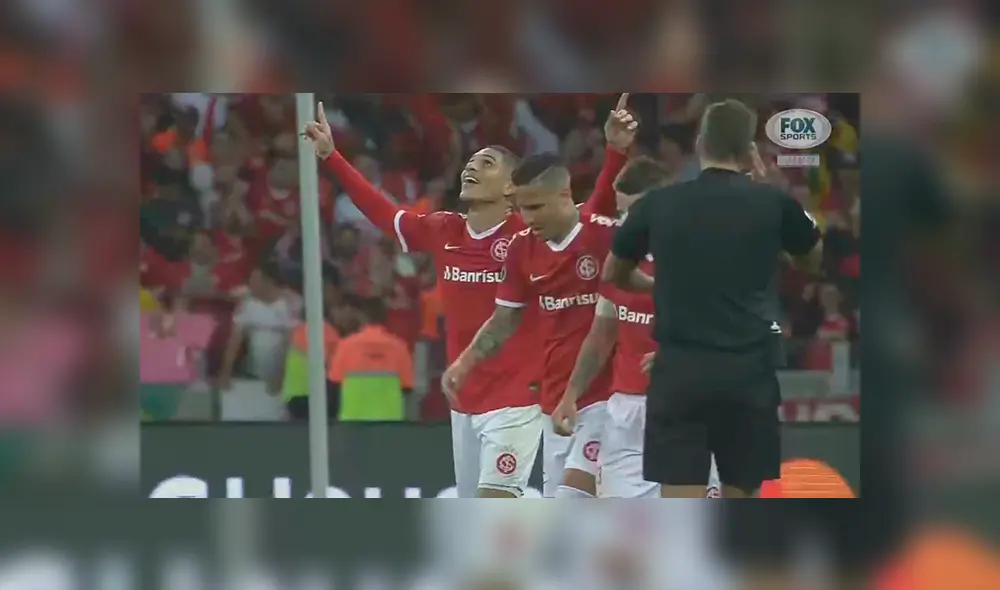 El delantero peruano sumó cuatro goles en la Copa Libertadores. Créditos: captura de video