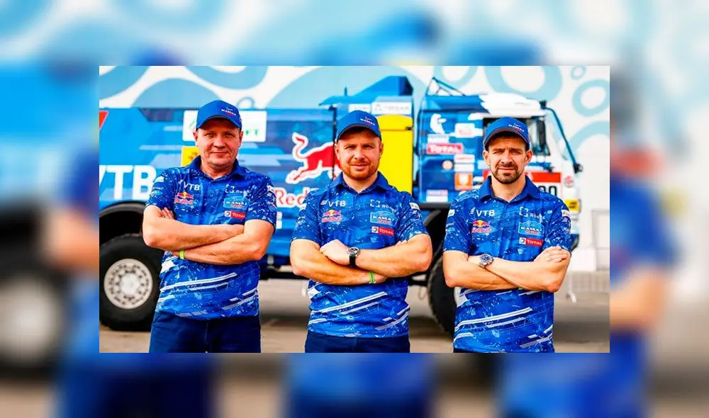 El reto del Dakar 2020 en camiones es ganar al cuatro veces campeón Nikolaev  Eduard y el equipo Kamaz. Foto: Photo Julien / DPPI / Dakar