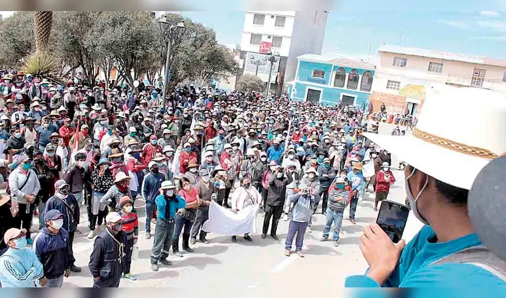 pedido. Población pide diálogo con PCM por bono de S/ 1000.