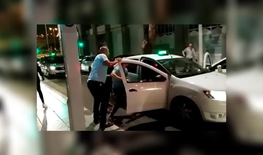 Facebook viral: Iracundo hombre invitó a taxista a pelear, pero le tiró gas pimienta [VIDEO]