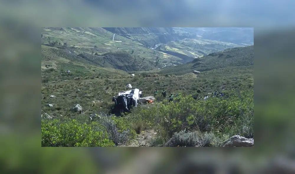 Arequipa: Dos turistas alemanes mueren en accidente cerca al cañón del Colca
