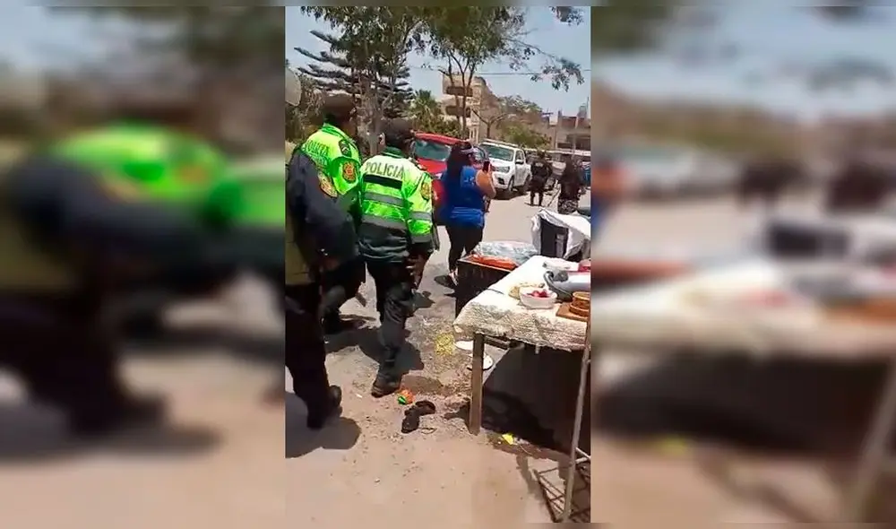 Vecinos exigen justicia para "Negro". Foto: URPI / LR Vecinos exigen justicia para "Negro". Foto: URPI / LR