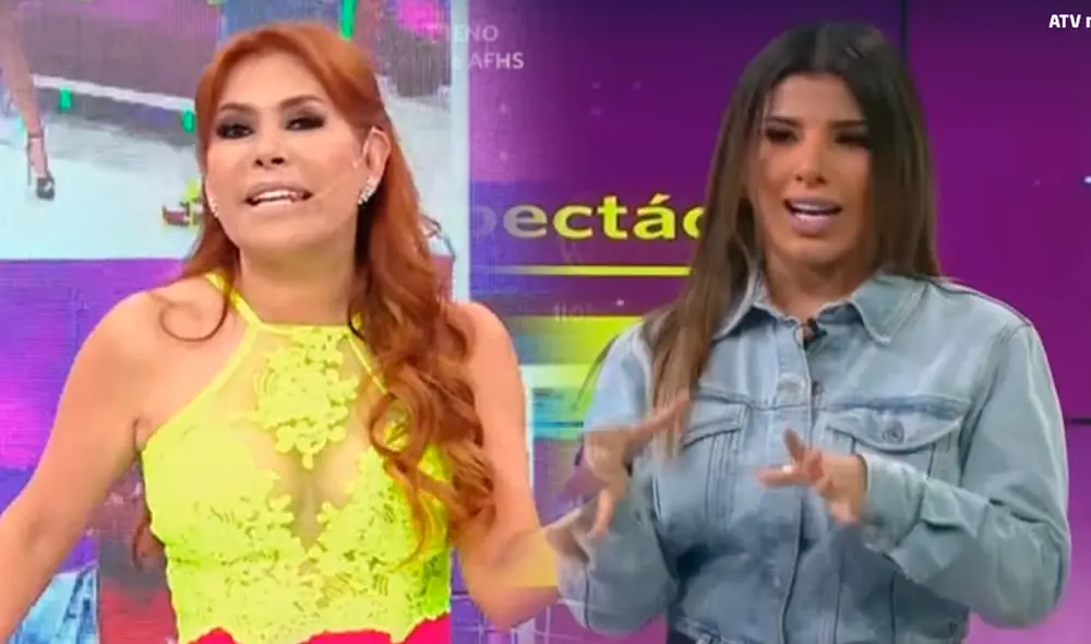 Magaly Medina opina de Yahaira Plasencia como conductora de espectáculos. Video: captura/ATV/América TV. Magaly Medina opina de Yahaira Plasencia como conductora de espectáculos. Video: captura/ATV/América TV.