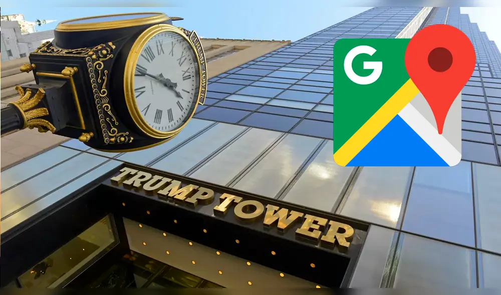 Google Maps: Tremenda sorpresa genera extraña escena en torre de Donald Trump