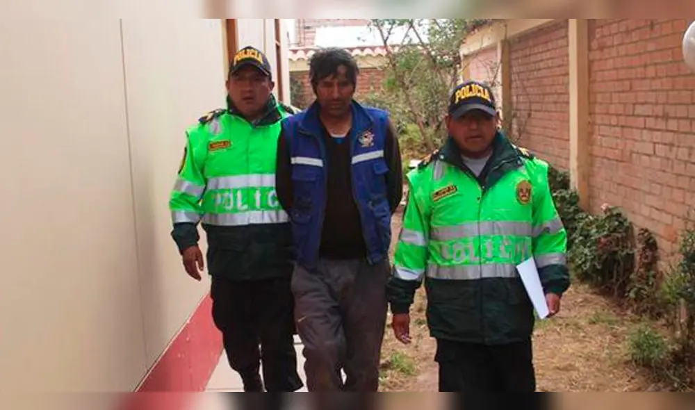 En Puno capturan a acusado de ultrajar a sobrina con problemas mentales