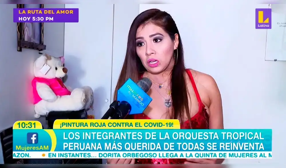 Pintura Roja se reinventa en plena pandemia. Foto: captura Latina