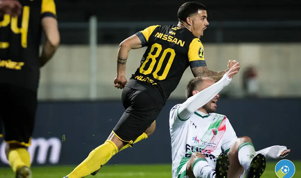 David Terans puso el 2-0 para el 'Carbonero'. Foto: @futbolcarve850 David Terans puso el 2-0 para el 'Carbonero'. Foto: @futbolcarve850